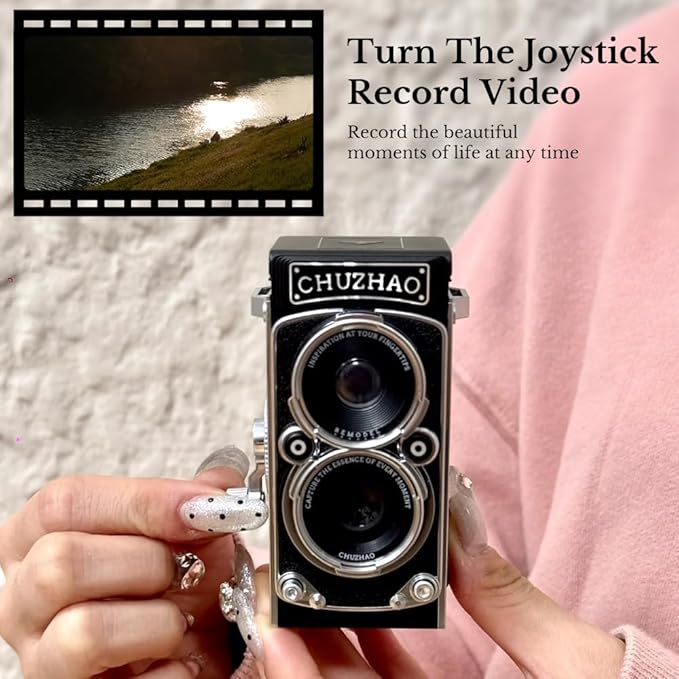 Gizmoteria™ Retro Dual Lense Digital Camera