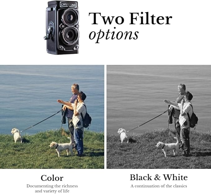 Gizmoteria™ Retro Dual Lense Digital Camera