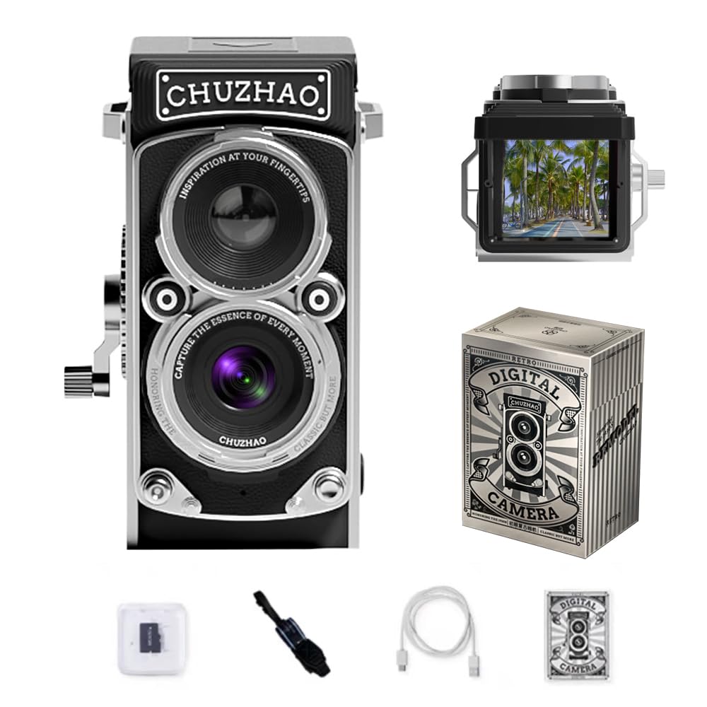 Gizmoteria™ Retro Dual Lense Digital Camera