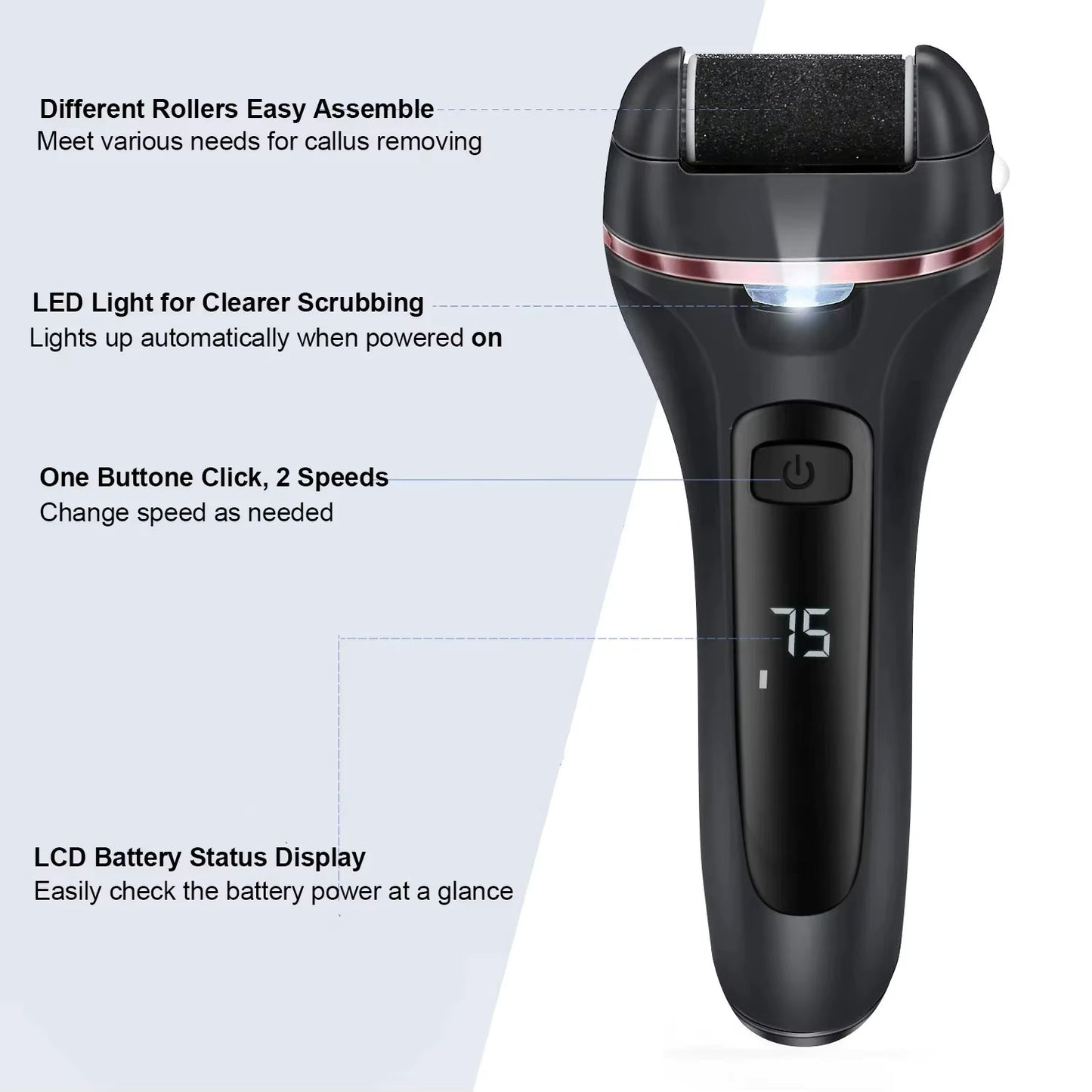 Gizmoteria™ Electric Callus Removal