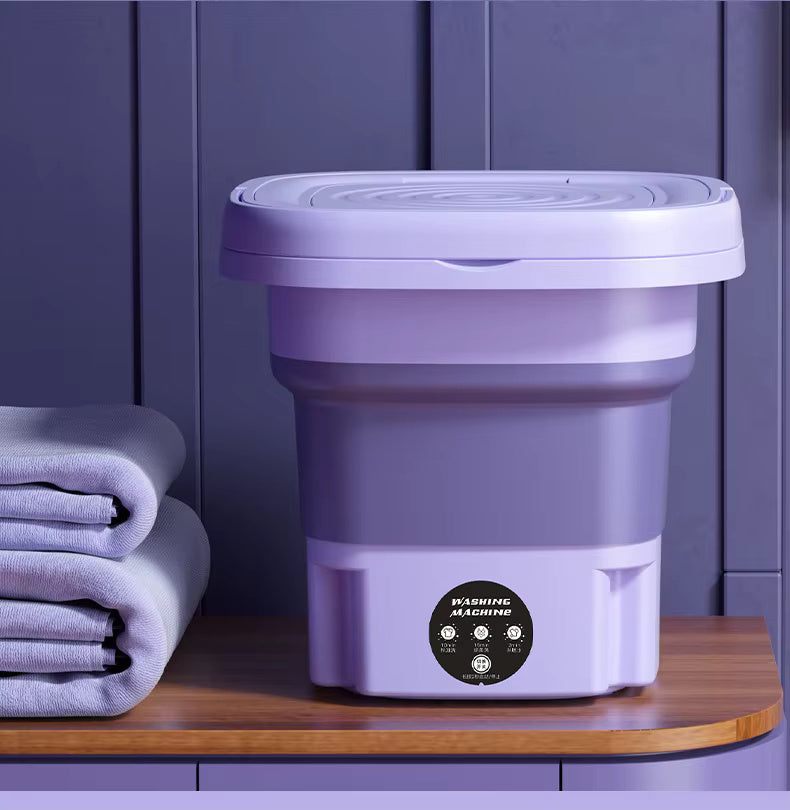 Gizmoteria™ 8L Portable Folding Washing Machine